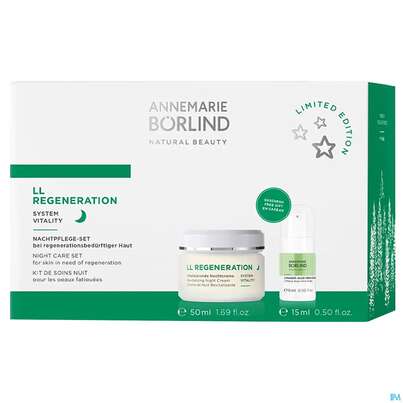 Boerlind Ll Regeneration Pflegeset Nacht Nachtcreme 50ml+av Shake 15ml60324 1st, A-Nr.: 5801615 - 02
