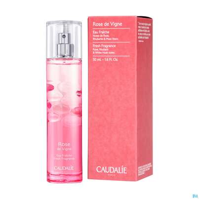 Sie sehen eine Packung Caudalie Eau Fraiche Rose De Vigne 50ml, Produktbild: 04 Caudalie Eau Fraiche Rose De Vigne 50ml, A-Nr.: 4340371 - 04