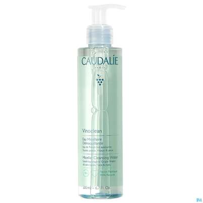 Sie sehen eine Packung Caudalie Vinoclean Reinigungswasser Mizellar 200ml, Produktbild: 03 Caudalie Vinoclean Reinigungswasser Mizellar 200ml, A-Nr.: 5413712 - 03