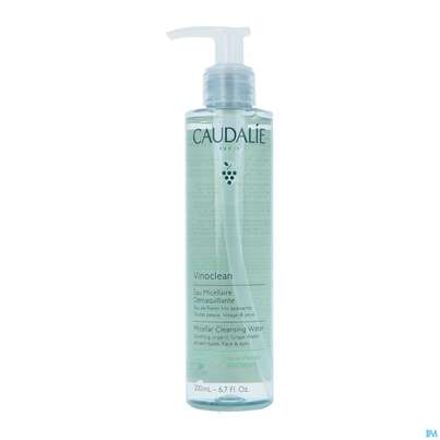 Sie sehen eine Packung Caudalie Vinoclean Reinigungswasser Mizellar 200ml, Produktbild: 04 Caudalie Vinoclean Reinigungswasser Mizellar 200ml, A-Nr.: 5413712 - 04