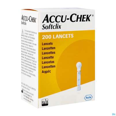 Diagnostika U.zubehoer Accu-chek -sandipharma Softclix Lanzetten 200st, A-Nr.: 2662001 - 02