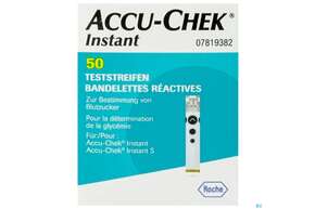 Diagnostika U.zubehoer Accu-chek -roche Diabetes Instant Glucose Streif 50st, A-Nr.: 5457307 - 01