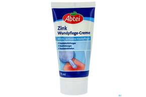 Zink Wundschutz Creme Abtei 50000 75ml, A-Nr.: 2647800 - 01