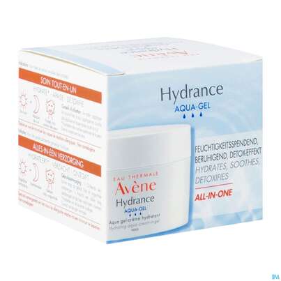 Sie sehen eine Packung Avene Hydrance Aqua Gel 50ml, Produktbild: 05 Avene Hydrance Aqua Gel 50ml, A-Nr.: 5179021 - 05