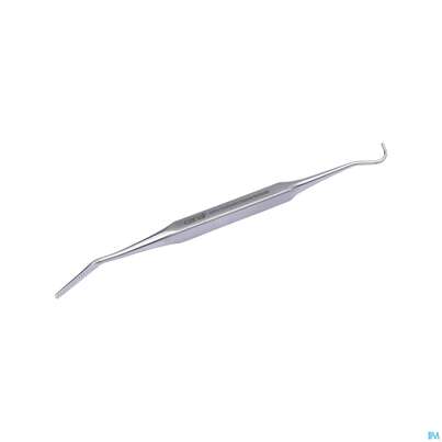 Sie sehen eine Packung Canal Eckenfeile Rostfrei +haken 10cm 6005- 1st, Produktbild: 01 Canal Eckenfeile Rostfrei +haken 10cm 6005- 1st, A-Nr.: 4787534 - 01