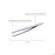 Pinzetten Canal Rostfrei Runde Spitze 9cm Satin 2077- 1st, A-Nr.: 4785995 - 02