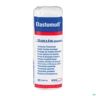 Elastische Binden Elastomull Einzeln Verpackt 4mx10cm 1st, A-Nr.: 0188937 - 01