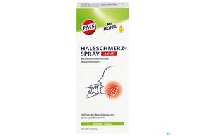 Emser Halsschmerz Spray Akut +honig Ab 6 Jahre Halsschmerz +infektion 30ml, A-Nr.: 4737921 - 01