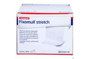 Fixierbinden Fixomull/stretch/leukopl. Fixierverband 10mx10cm 7999202 1st, A-Nr.: 4746759 - 01