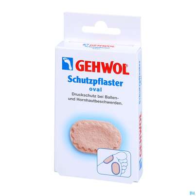 Gehwol Schutzpflaster Oval Nr 64172 4st, A-Nr.: 1132519 - 02