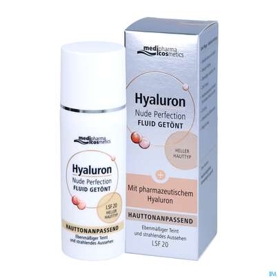 Hyaluron Nude Perfection Getoentes Fluid Heller Typ Lsf20 50ml, A-Nr.: 4914702 - 06