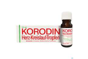 Korodin Herz-kreislauf Tropfen 10ml, A-Nr.: 2457152 - 01