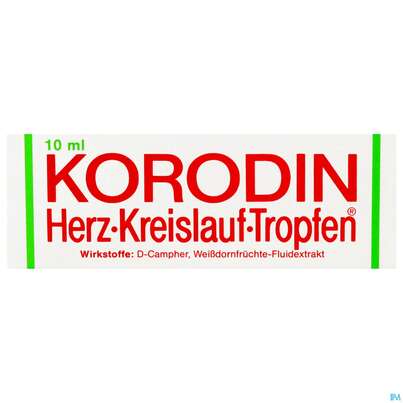 Korodin Herz-kreislauf Tropfen 10ml, A-Nr.: 2457152 - 02