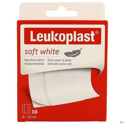 Wundpflaster Leukoplast/soft 10cmx 8cm 7645011 10st, A-Nr.: 4369133 - 01