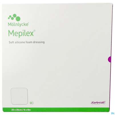 Wundverband Mepilex Silikon 20x 20cm 5st, A-Nr.: 2211830 - 01