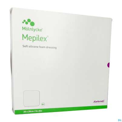 Wundverband Mepilex Silikon 20x 20cm 5st, A-Nr.: 2211830 - 02