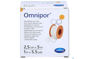 Fixierpflaster Omnipor 5mx 2,5cm 1st, A-Nr.: 0874472 - 01