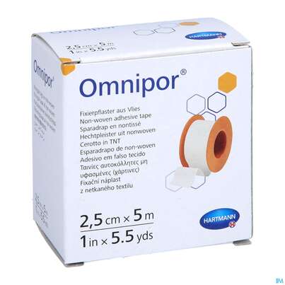 Fixierpflaster Omnipor 5mx 2,5cm 1st, A-Nr.: 0874472 - 03