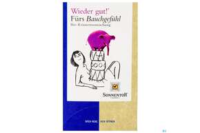 Sonnentor Tee/bio/wieder Gut Fuers Bauchgefuehl 02701 18st, A-Nr.: 3428744 - 01