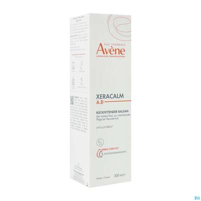 Sie sehen eine Packung Avene Xeracalm/a.d/defi Rueckfettender Balsam 200ml, Produktbild: 06 Avene Xeracalm/a.d/defi Rueckfettender Balsam 200ml, A-Nr.: 4942874 - 06