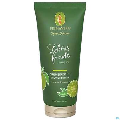 Sie sehen eine Packung Primavera Lebensfreude Cremedusche 200ml, Produktbild: 02 Primavera Lebensfreude Cremedusche 200ml, A-Nr.: 5732647 - 02