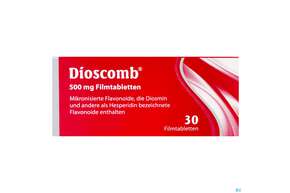 Dioscomb Filmtabl 500mg 30st, A-Nr.: 4969689 - 01