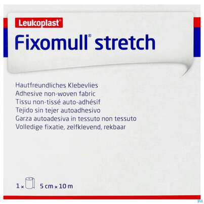 Fixierbinden Fixomull/stretch Fixierverband 10mx 5cm 1st, A-Nr.: 0546147 - 01