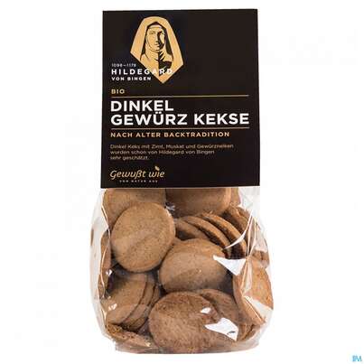 Sie sehen eine Packung Gewusst Wie Bio Hildegard Gewuerzkeks 150g, Produktbild: 01 Gewusst Wie Bio Hildegard Gewuerzkeks 150g, A-Nr.: 4767276 - 01