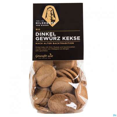 Sie sehen eine Packung Gewusst Wie Bio Hildegard Gewuerzkeks 150g, Produktbild: 02 Gewusst Wie Bio Hildegard Gewuerzkeks 150g, A-Nr.: 4767276 - 02