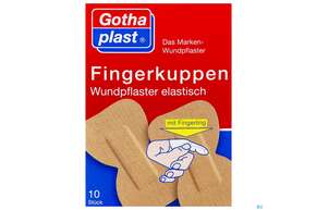 Wundpflaster -gothaplast Fingerkuppen Elastisch +fingerling 10st, A-Nr.: 3425964 - 01