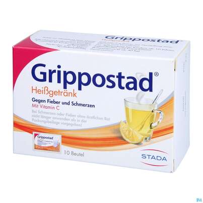 Grippostad Heissgetraenk Pulver Beutel 10st, A-Nr.: 2436730 - 05