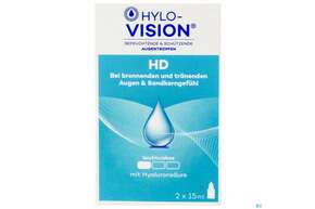 Augentropfen Hylo-vision Hd 15ml 2st, A-Nr.: 3829503 - 01