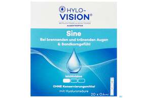 Augentropfen Hylo-vision Sine 0,4ml 20st, A-Nr.: 3829549 - 01