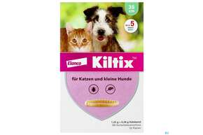 Kiltix Halsband F Katzen U.kleine Hunde 1,25g + 0,28g 1st, A-Nr.: 1733791 - 01