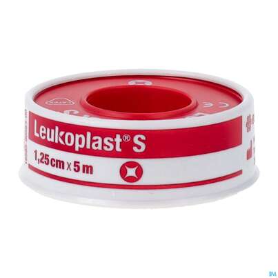 Wundpflaster Leukoplast/s Rollenpflaster 5mx 1,25cm 4761400 1st, A-Nr.: 1218333 - 02