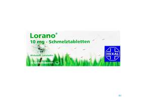 Lorano Schmelztabl 10mg 30st, A-Nr.: 3545384 - 01