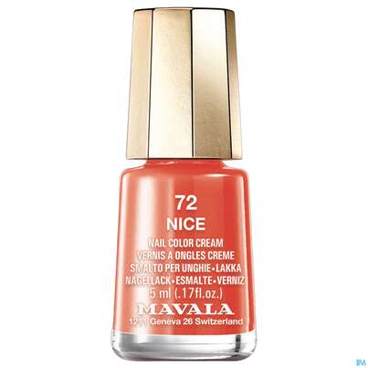 Sie sehen eine Packung Mavala Nagellacke 72 Nice 5ml, Produktbild: 01 Mavala Nagellacke 72 Nice 5ml, A-Nr.: 3652654 - 01