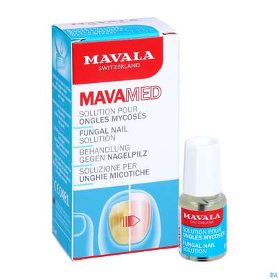 Sie sehen eine Packung Nagel Pilz Anti Mavala Mavamed 970.0 5ml, Produktbild: 06 Nagel Pilz Anti Mavala Mavamed 970.0 5ml, A-Nr.: 4886130 - 06