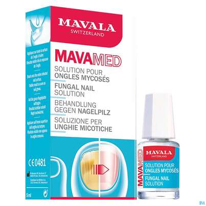 Sie sehen eine Packung Nagel Pilz Anti Mavala Mavamed 970.0 5ml, Produktbild: 08 Nagel Pilz Anti Mavala Mavamed 970.0 5ml, A-Nr.: 4886130 - 08