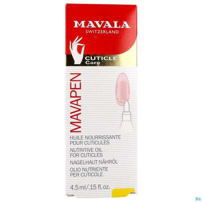 Sie sehen eine Packung Mavapen Nagelhautpflegeoel-stift 4,5ml, Produktbild: 02 Mavapen Nagelhautpflegeoel-stift 4,5ml, A-Nr.: 2976550 - 02