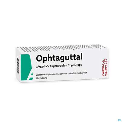 Ophtaguttal-agepha Augentropfen 10ml, A-Nr.: 0040100 - 03