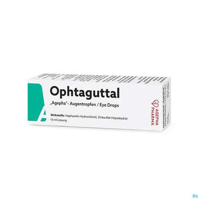 Ophtaguttal-agepha Augentropfen 10ml, A-Nr.: 0040100 - 04