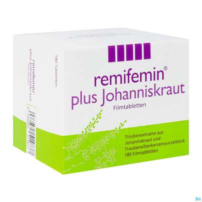 Remifemin Plus Johanniskraut Filmtabl 180st, A-Nr.: 5514838 - 02