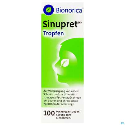 Sinupret Tropfen 100ml, A-Nr.: 0803035 - 02