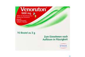 Venoruton Pulver Z.herst.e.loesung Z Einnehmen 1000mg Beutel 16st, A-Nr.: 2439071 - 01