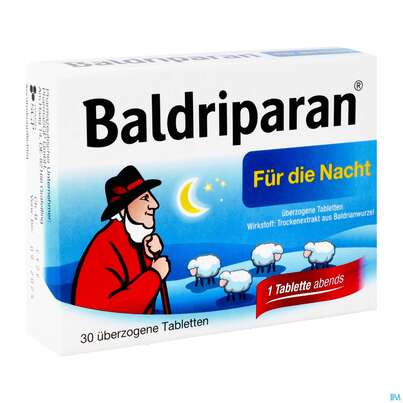 Baldriparan Fuer Die Nacht Ueberzogene Tabl 30st, A-Nr.: 4452414 - 02