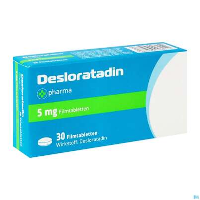 Desloratadin-+pharma Filmtabl 5mg 30st, A-Nr.: 3903151 - 02