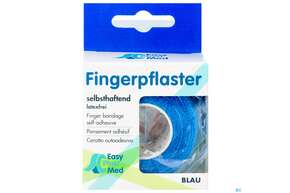 Easyplast Med Fingerpflaster 2,5cmx 5m Blau 1st, A-Nr.: 5723660 - 01