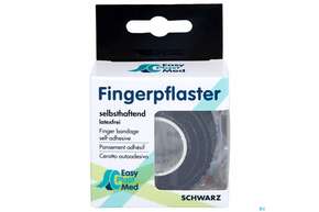 Easyplast Med Fingerpflaster 2,5cmx 5m Schwarz 1st, A-Nr.: 5723714 - 01