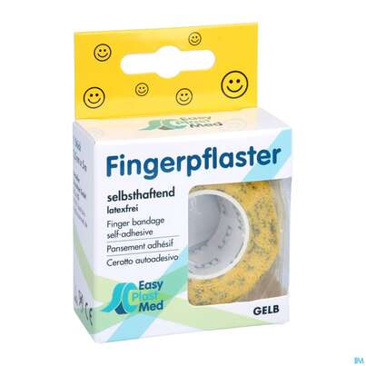 Easyplast Med Fingerpflaster 2,5cmx 5m Smiley 1st, A-Nr.: 5723683 - 03